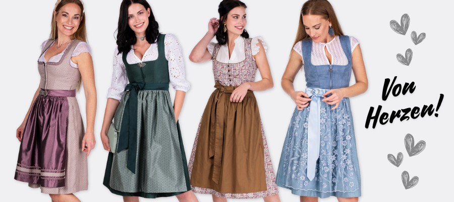 Speziell beim Dirndl kaufen: Folgen Sie Ihrem Herzen